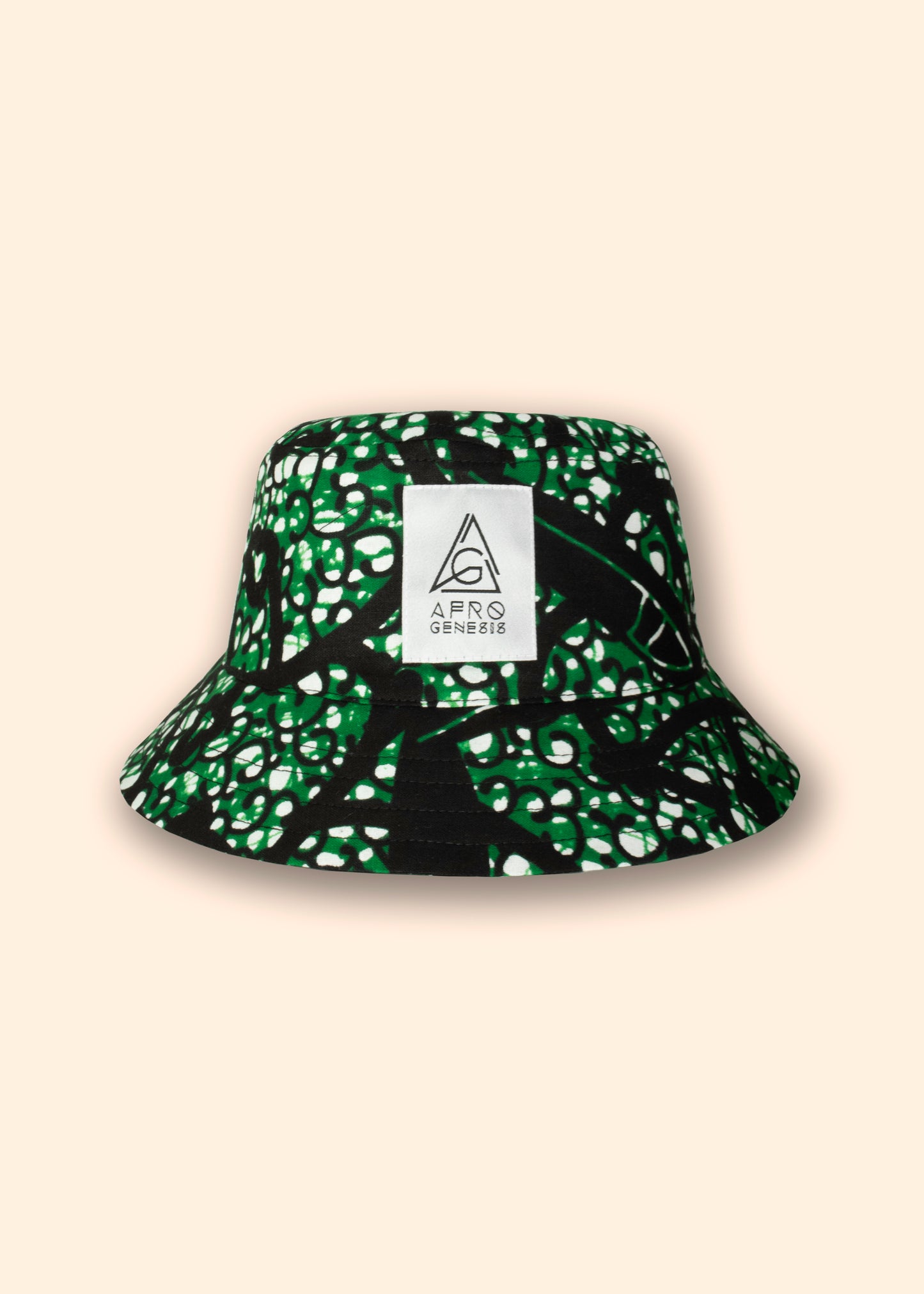Chapéu bucket em capulana