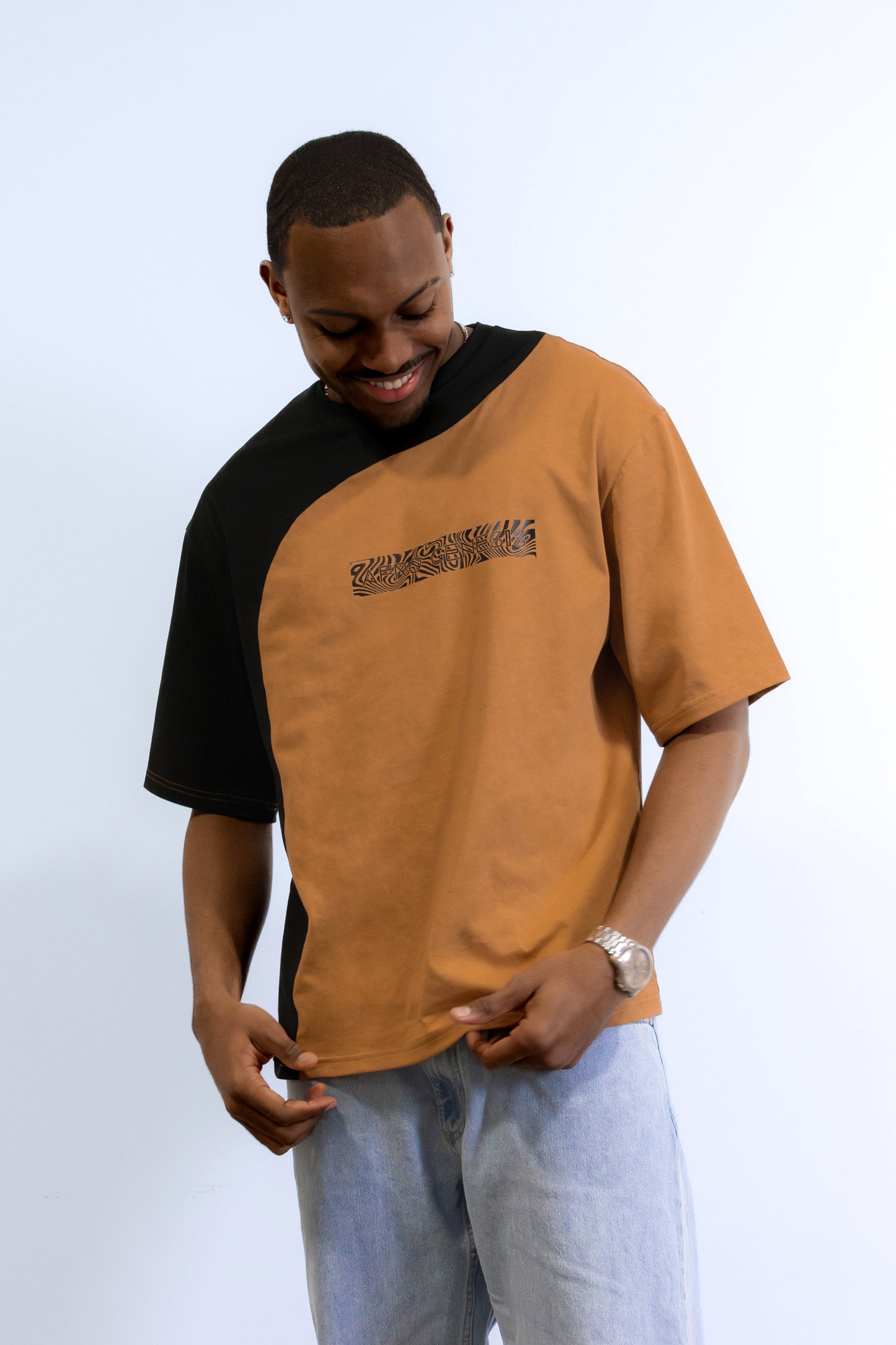 T-shirt com logo zebra