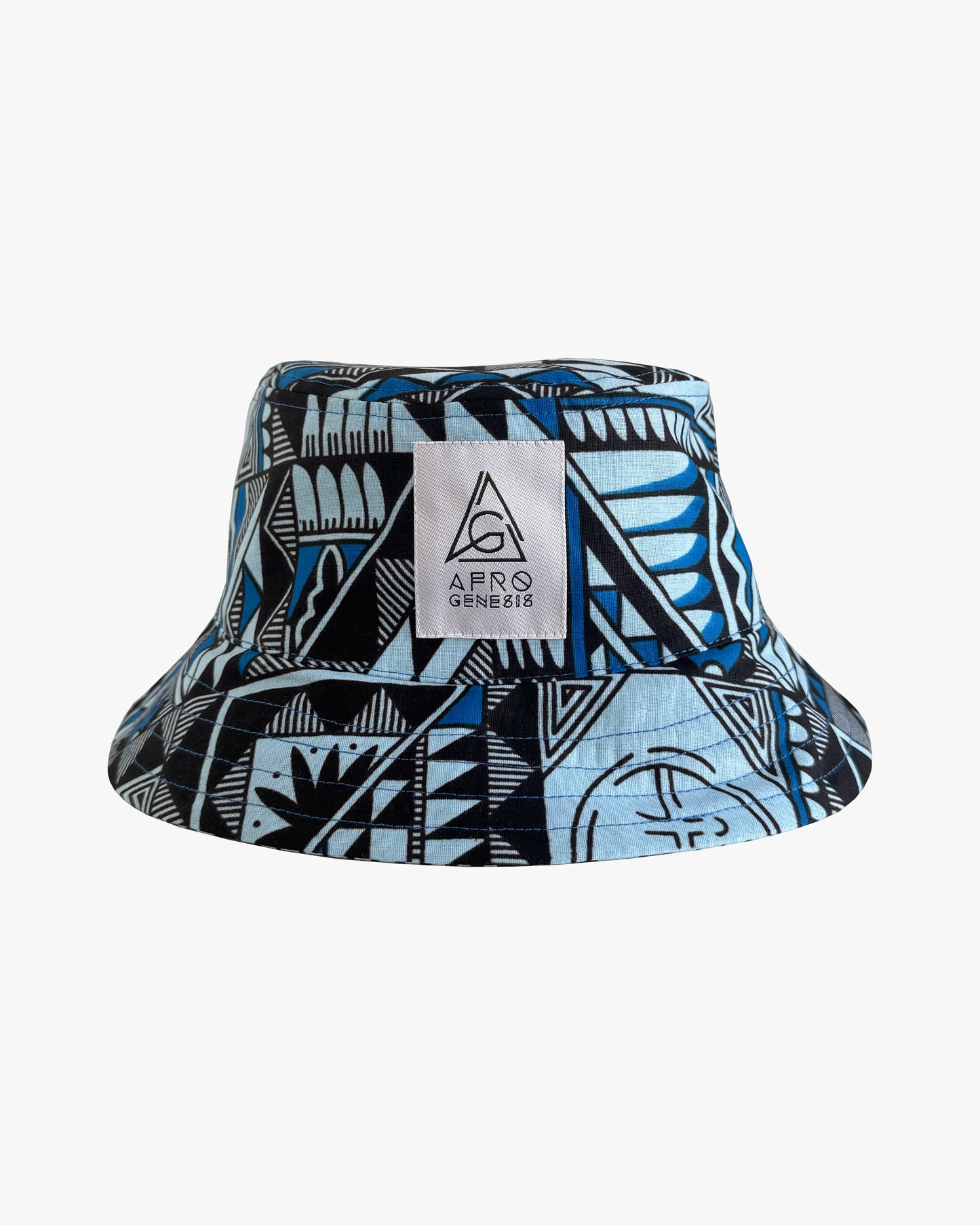 Chapéu bucket em capulana