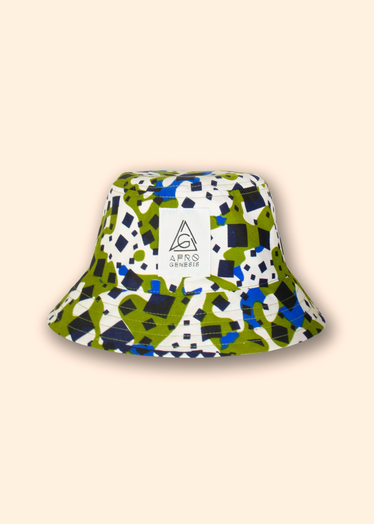 Chapéu bucket em capulana