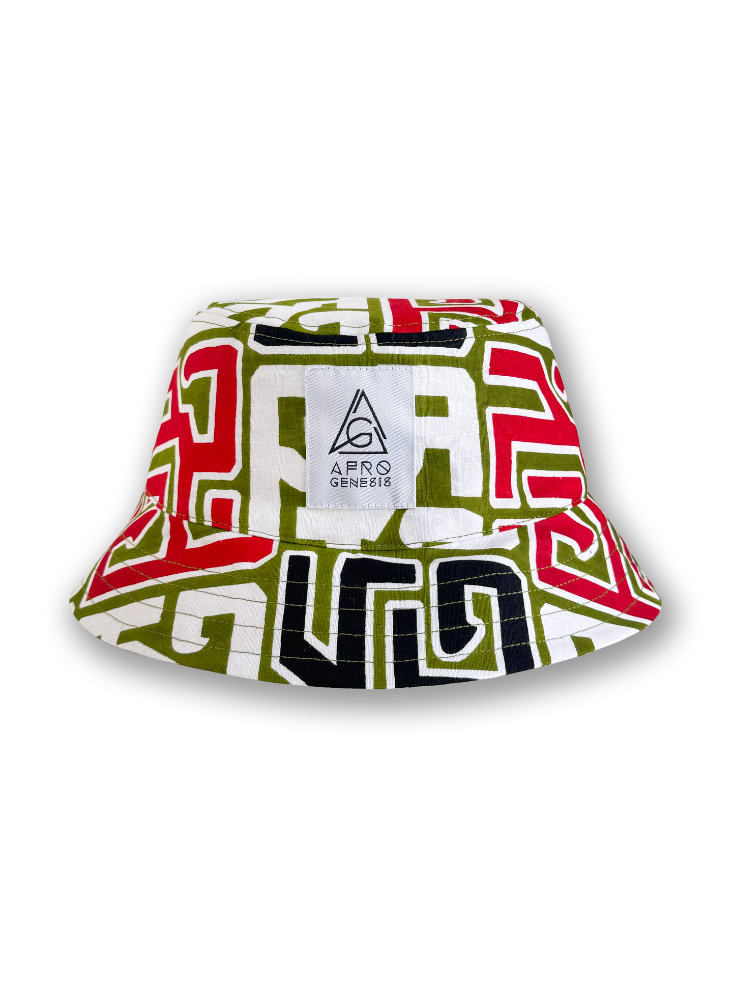 Chapéu bucket em capulana