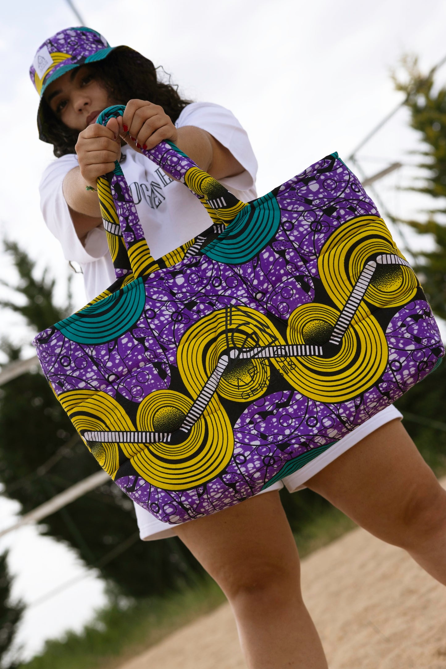 Shopper em capulana