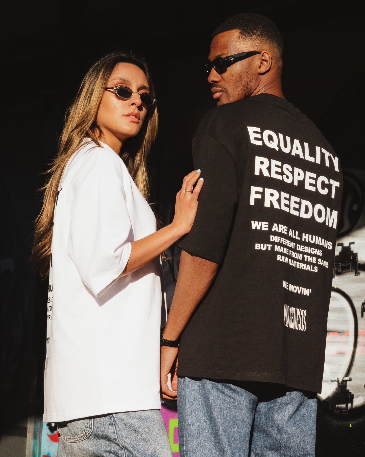T-shirt EQUALITY | RESPECT | FREEDOM