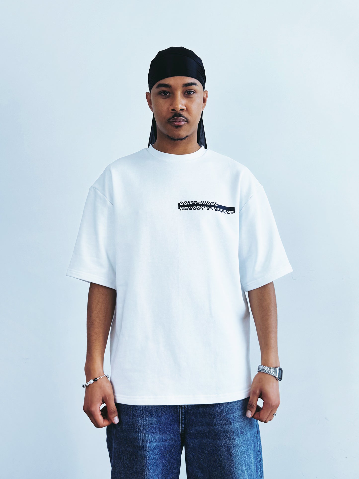 T-shirt oversize Don't Judge