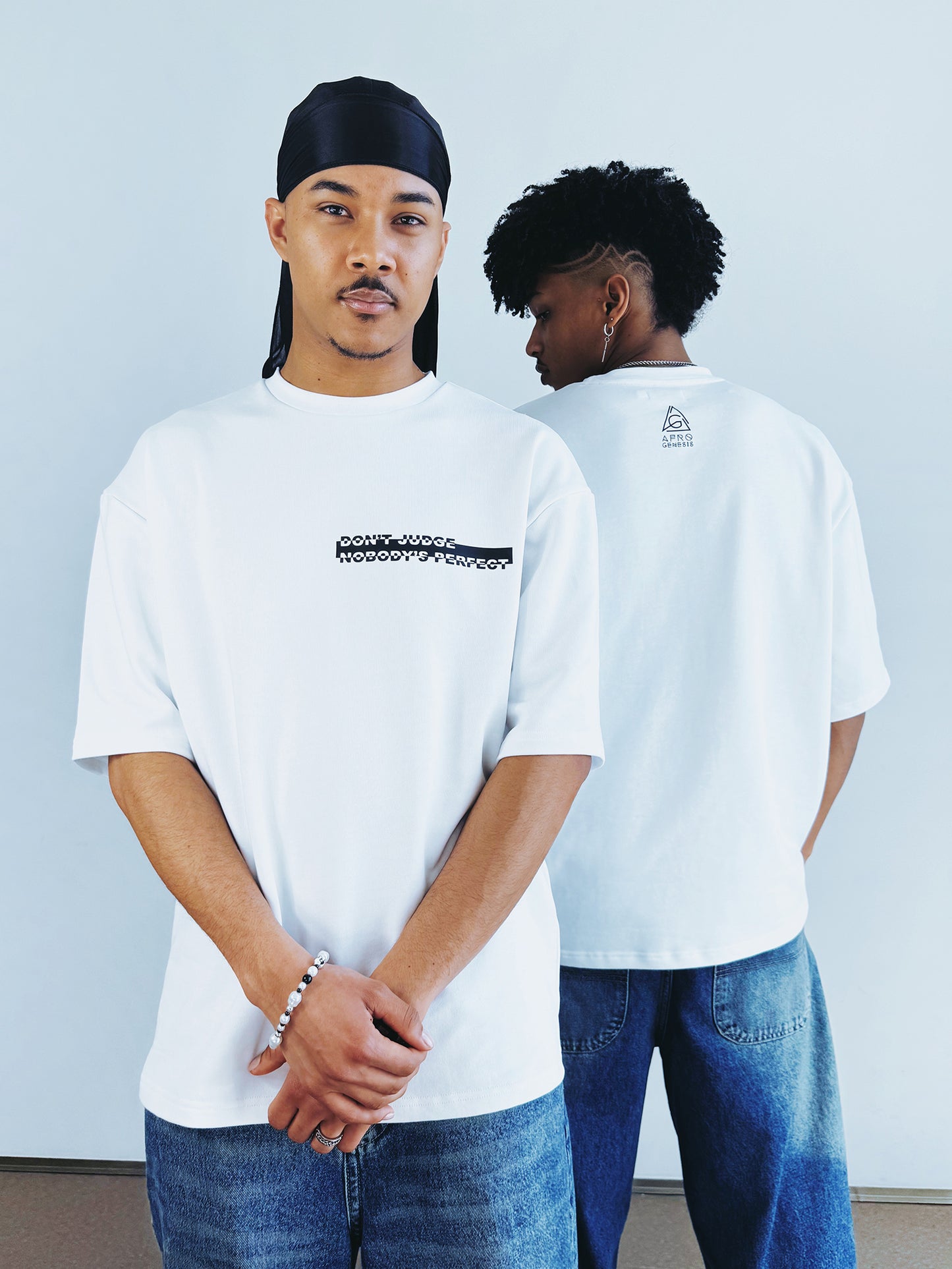 T-shirt oversize Don't Judge