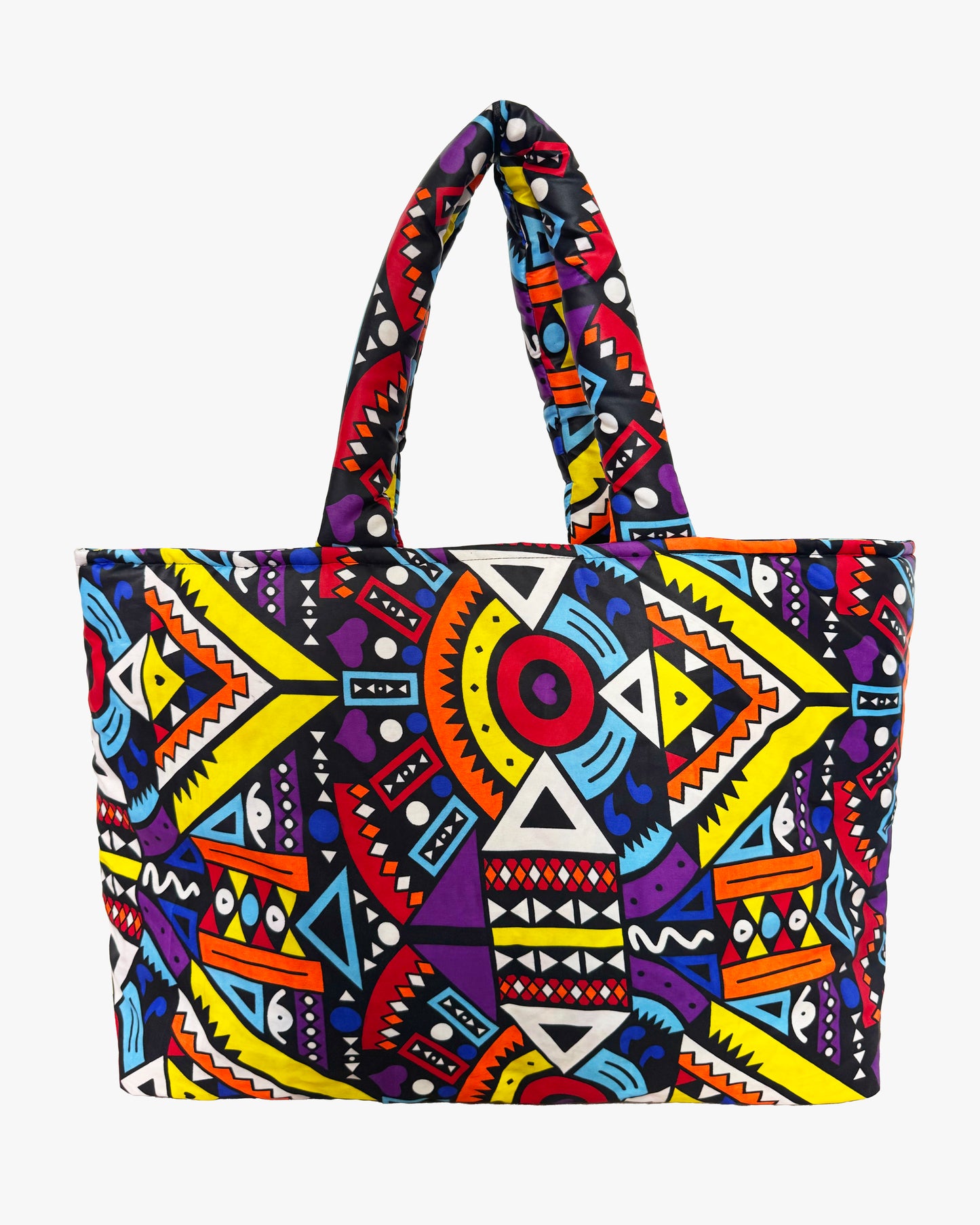 Mala em padrão africano