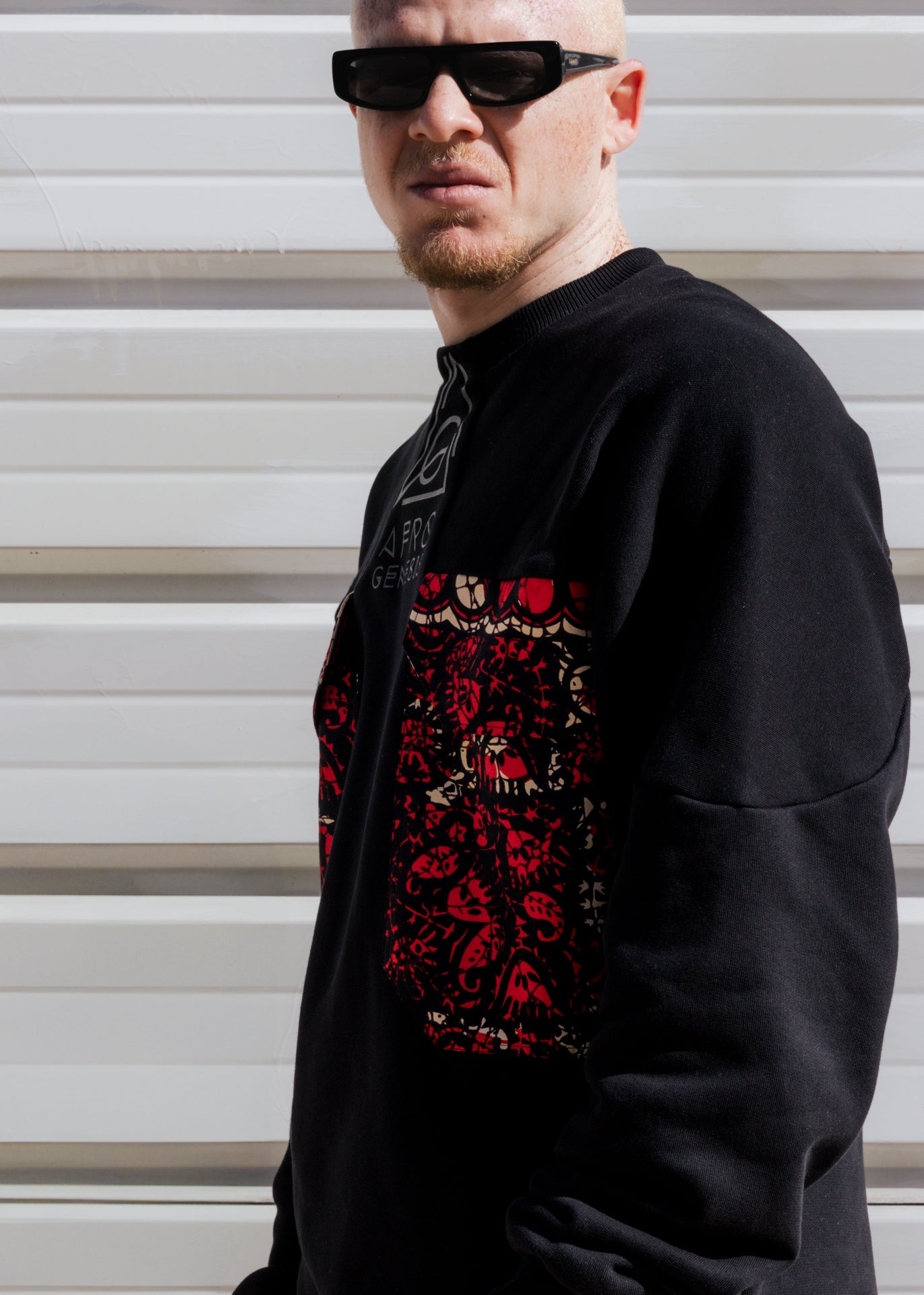 Sweatshirt oversize com bolsos XXL