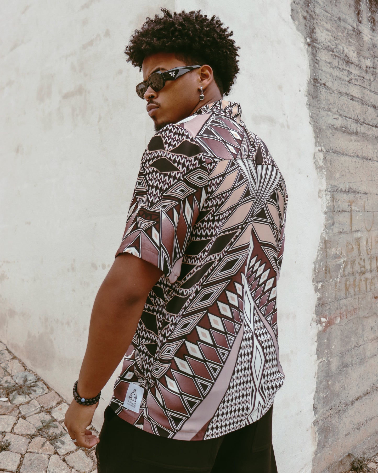 Camisa de manga curta