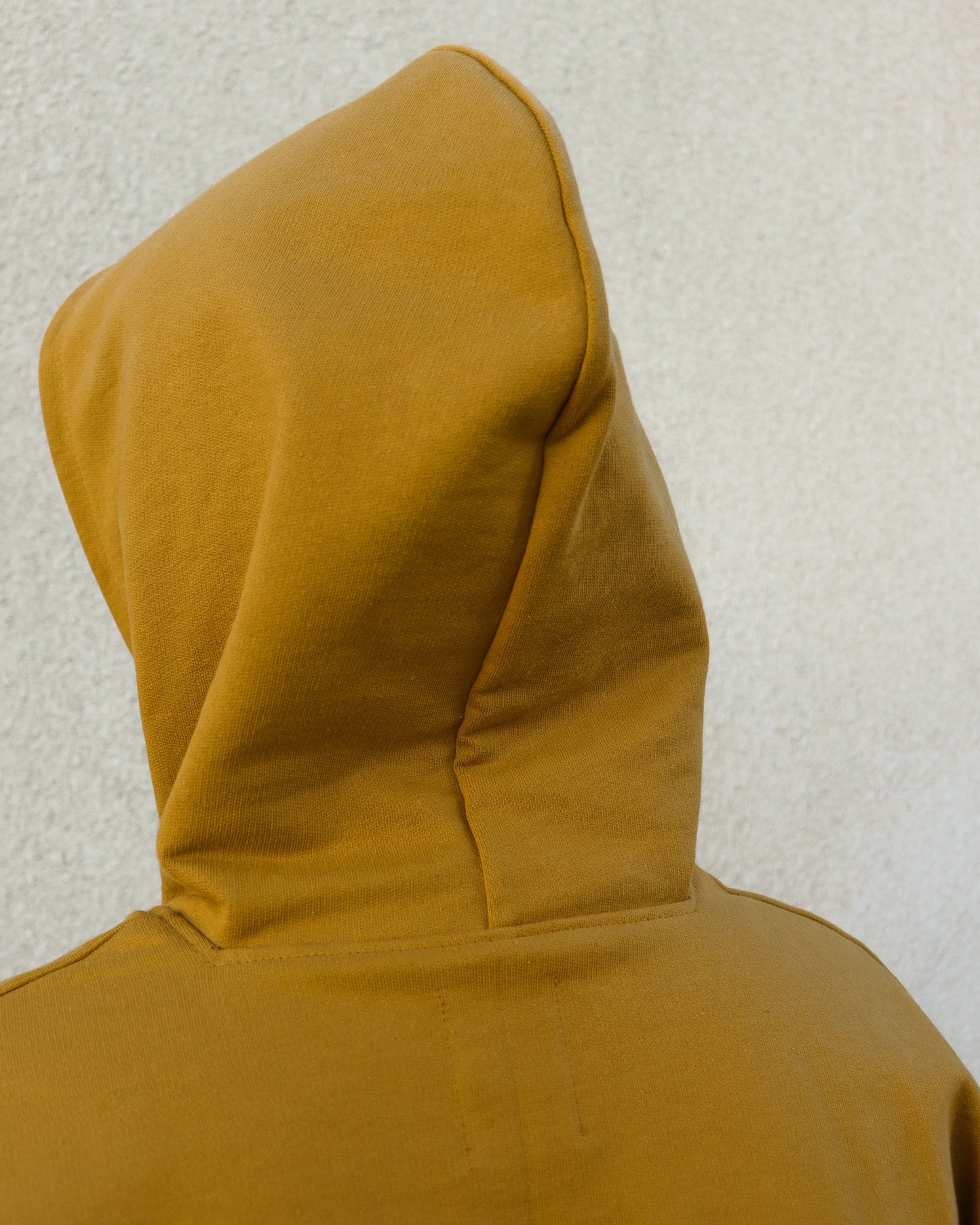 Hoodie com gola quadrada