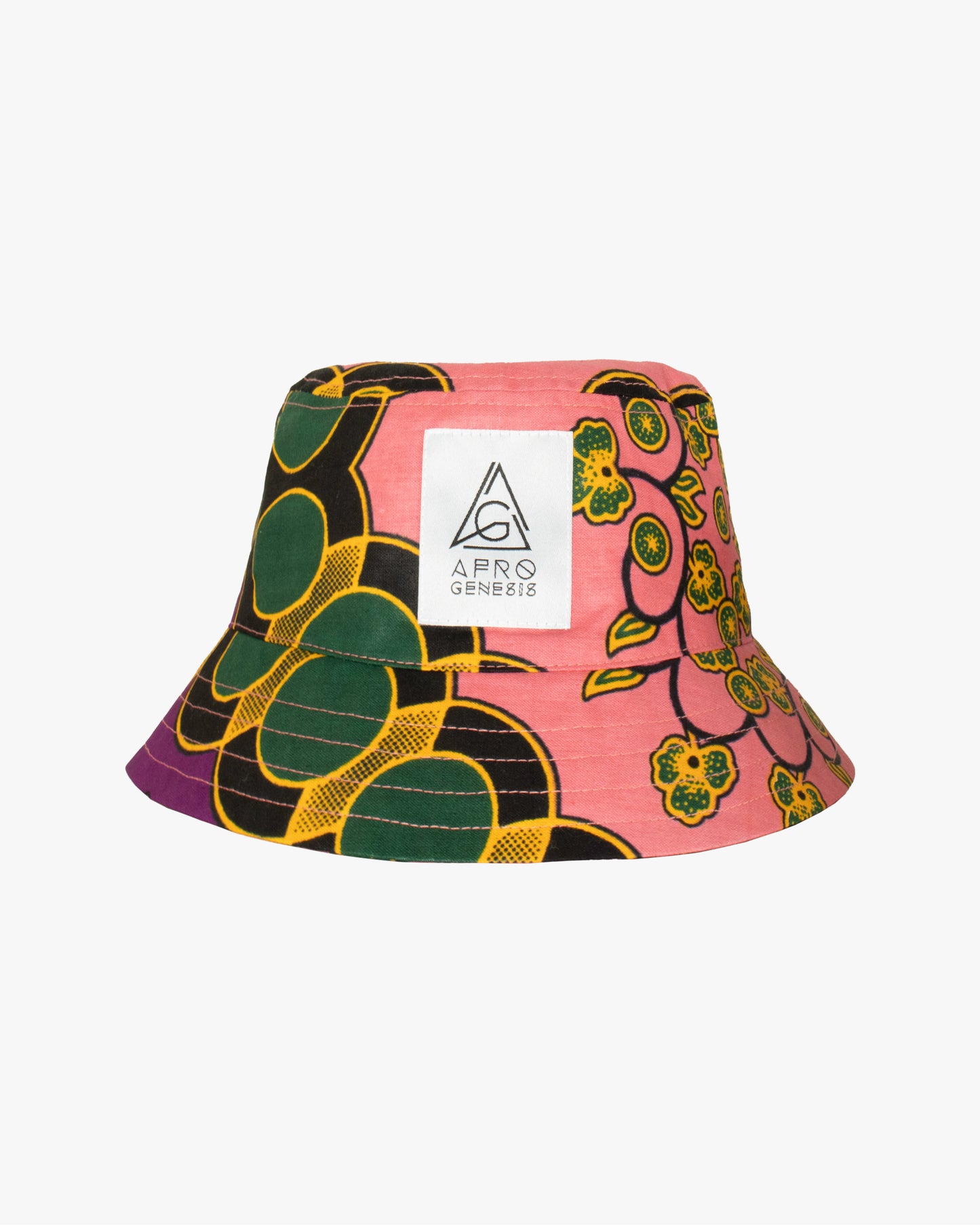 Chapéu bucket em capulana