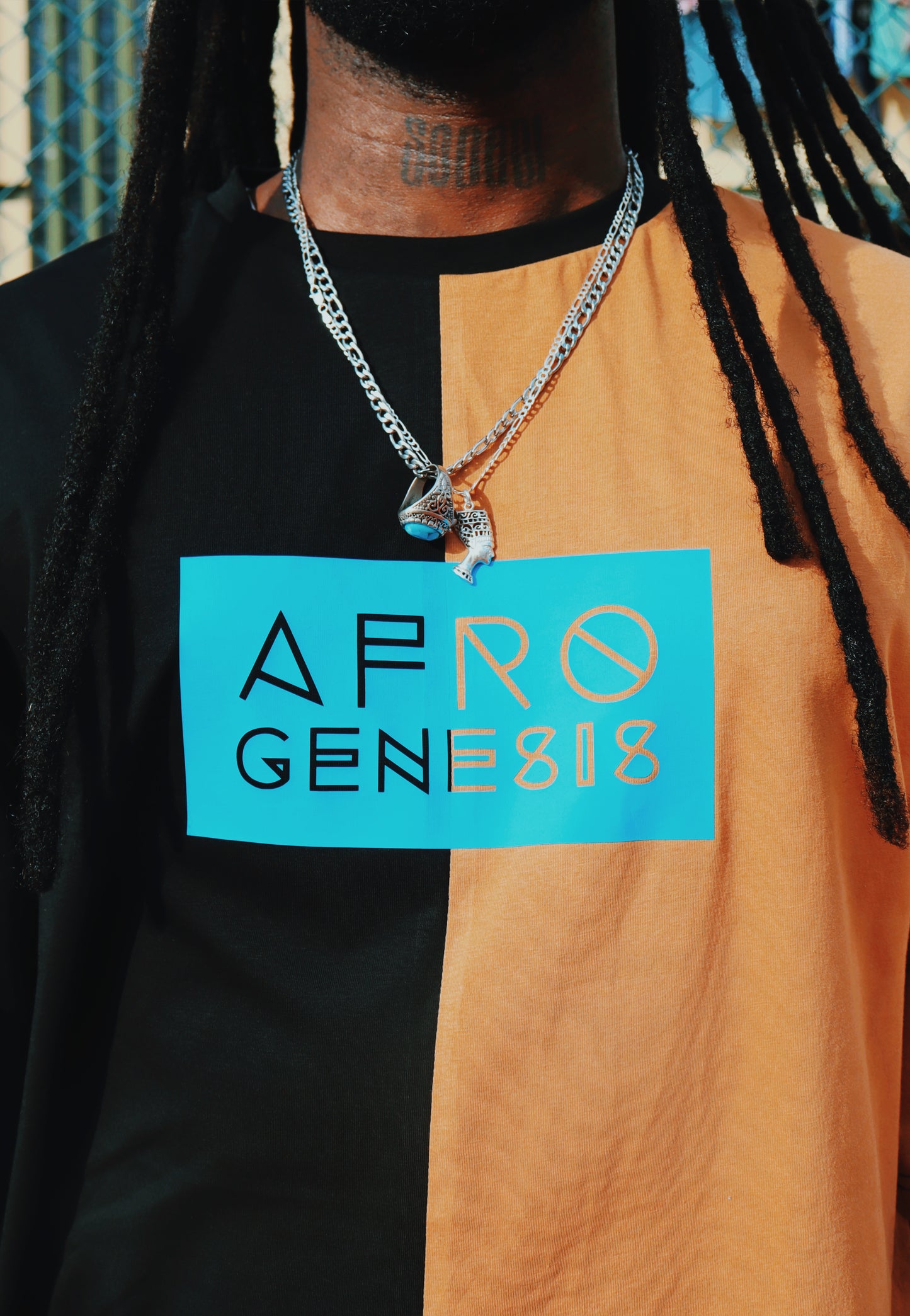 T-shirt duas cores