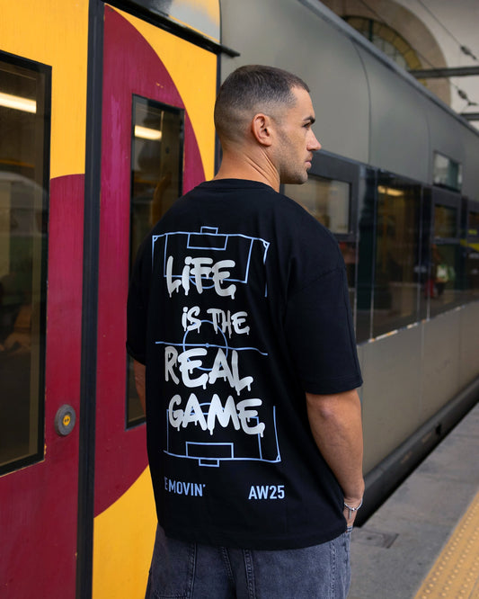 T-shirt Life is the Real Game