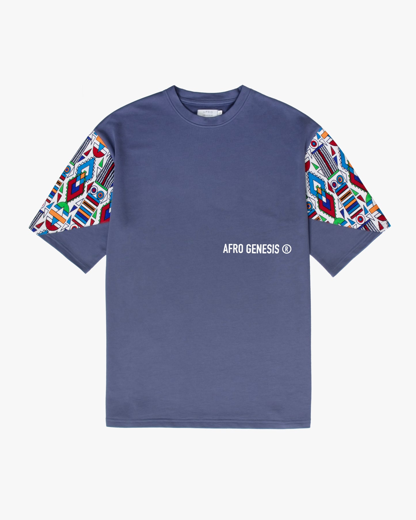 T-shirt detalhes em capulana