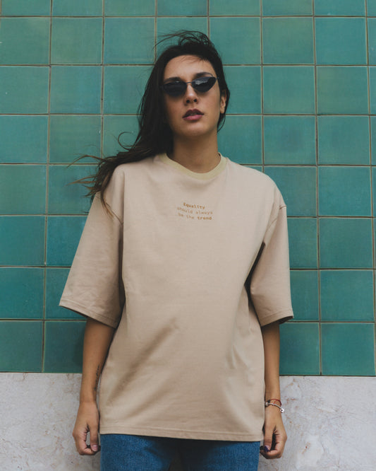 T-shirt Equality Nude