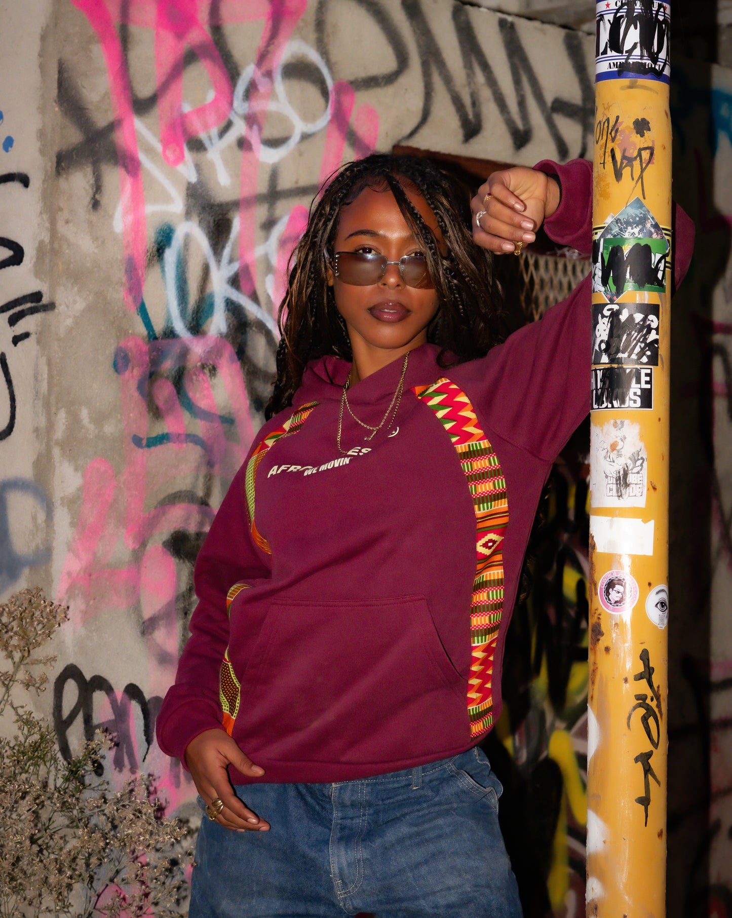 Hoodie We Movin’ Raglan