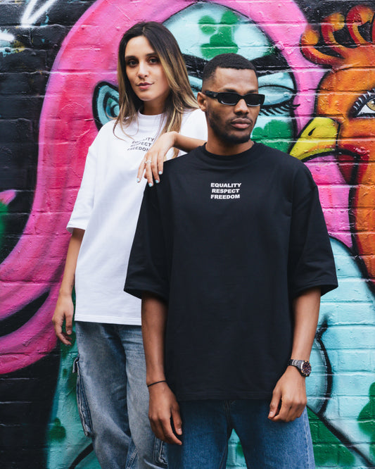 T-shirt EQUALITY | RESPECT | FREEDOM