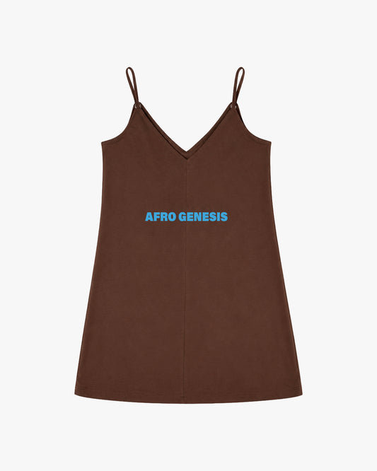 Vestido de alças