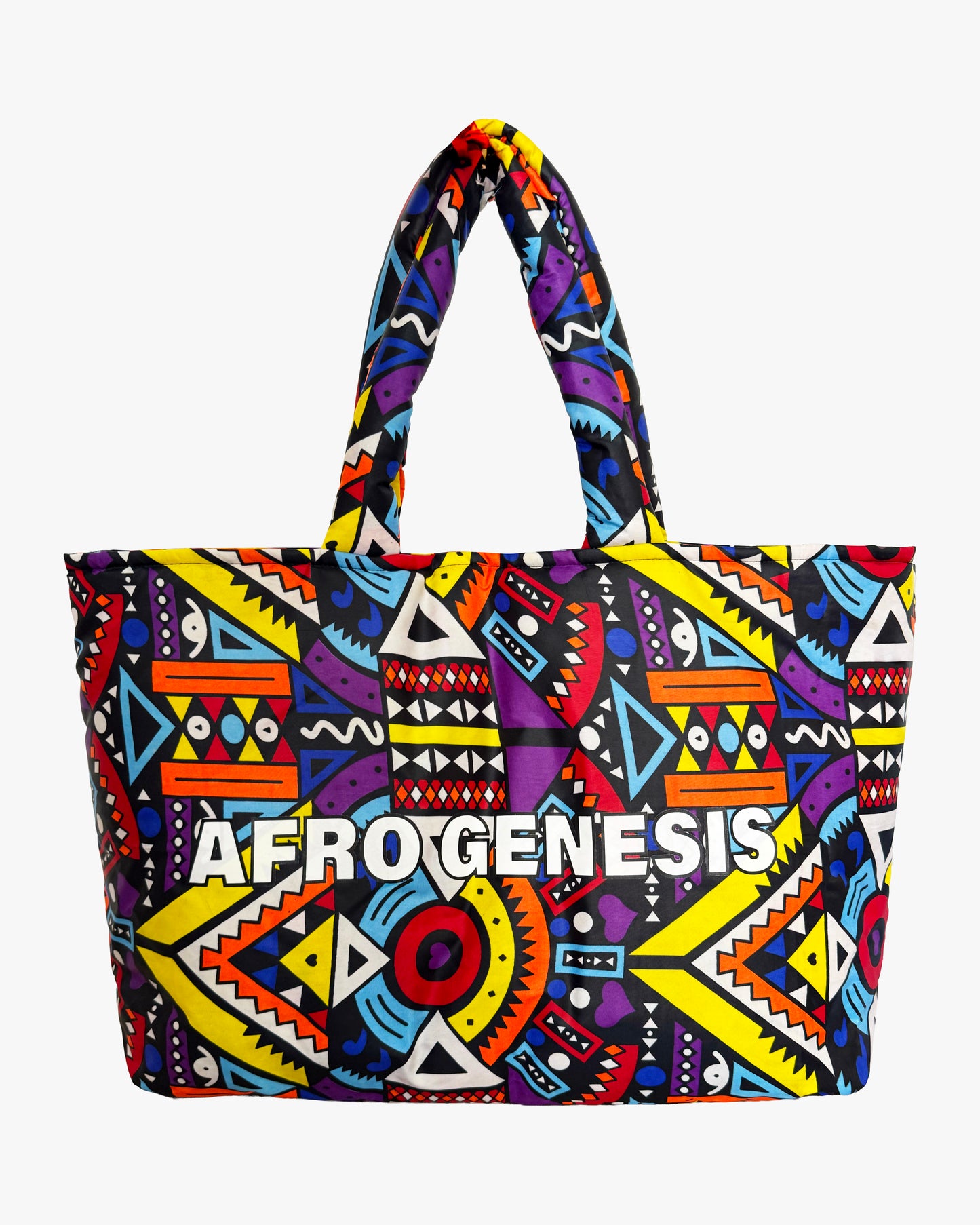 Mala em padrão africano