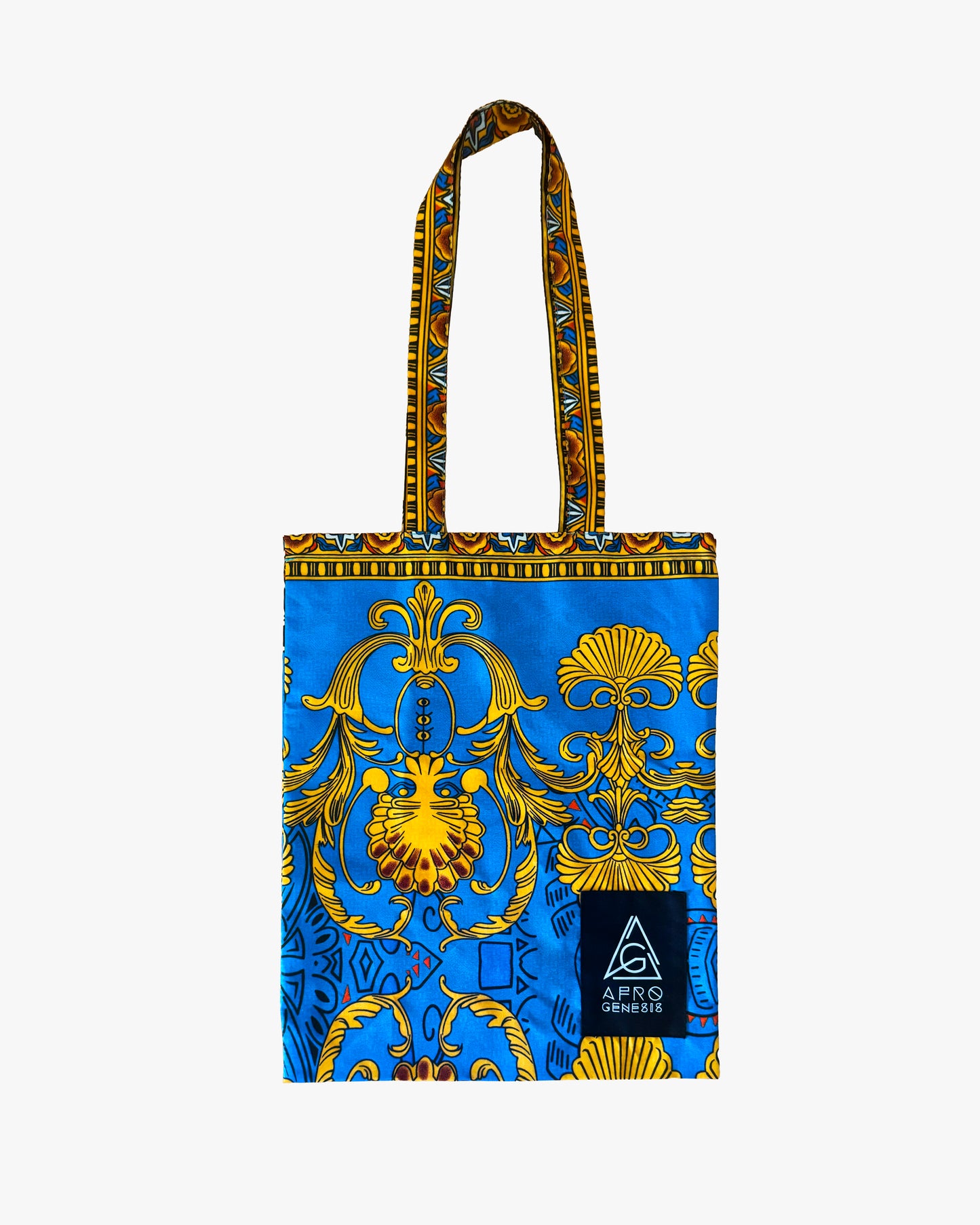 Tote bag em padrão africano