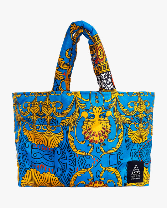 Mala em padrão africano