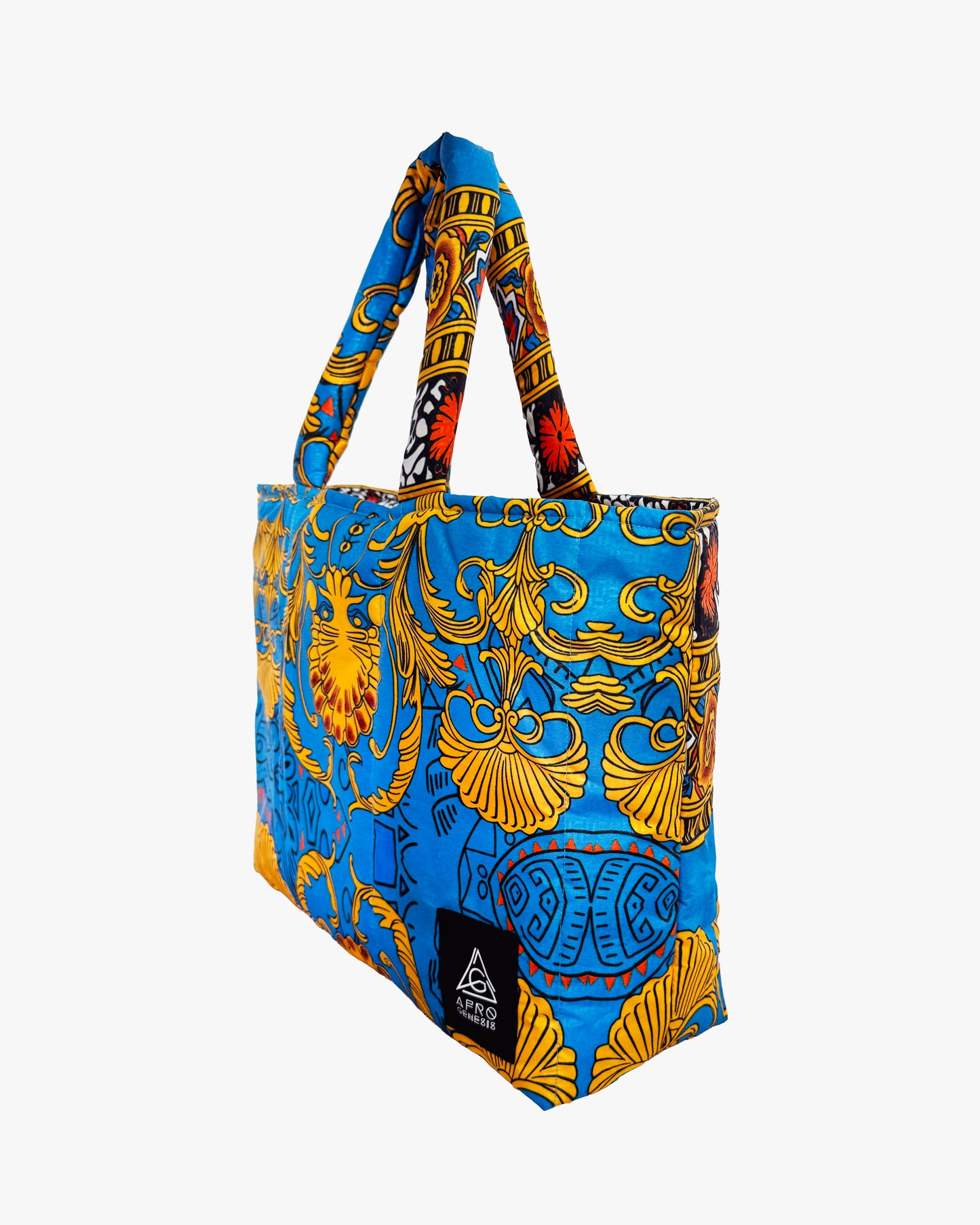 Mala em padrão africano