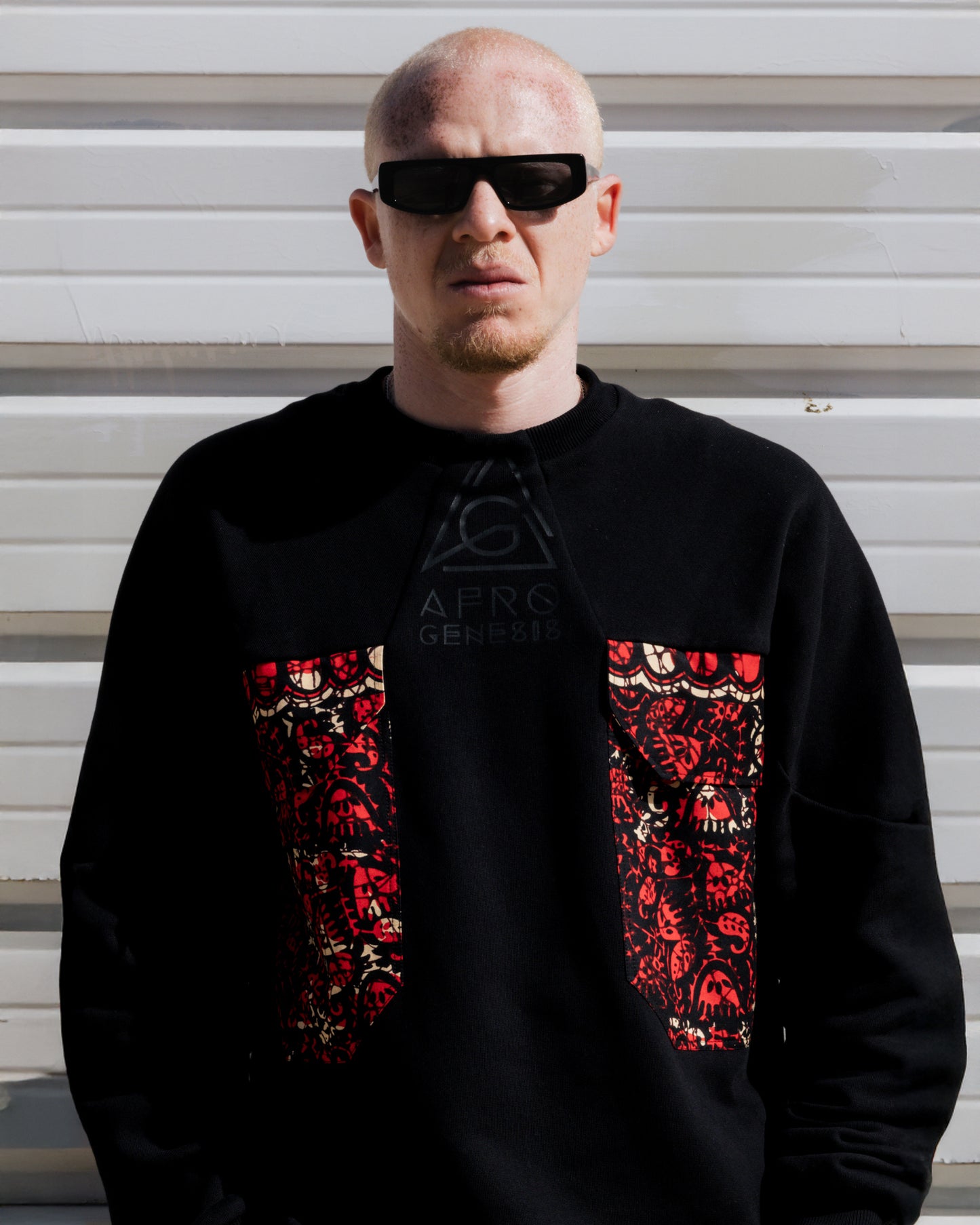 Sweatshirt oversize com bolsos XXL