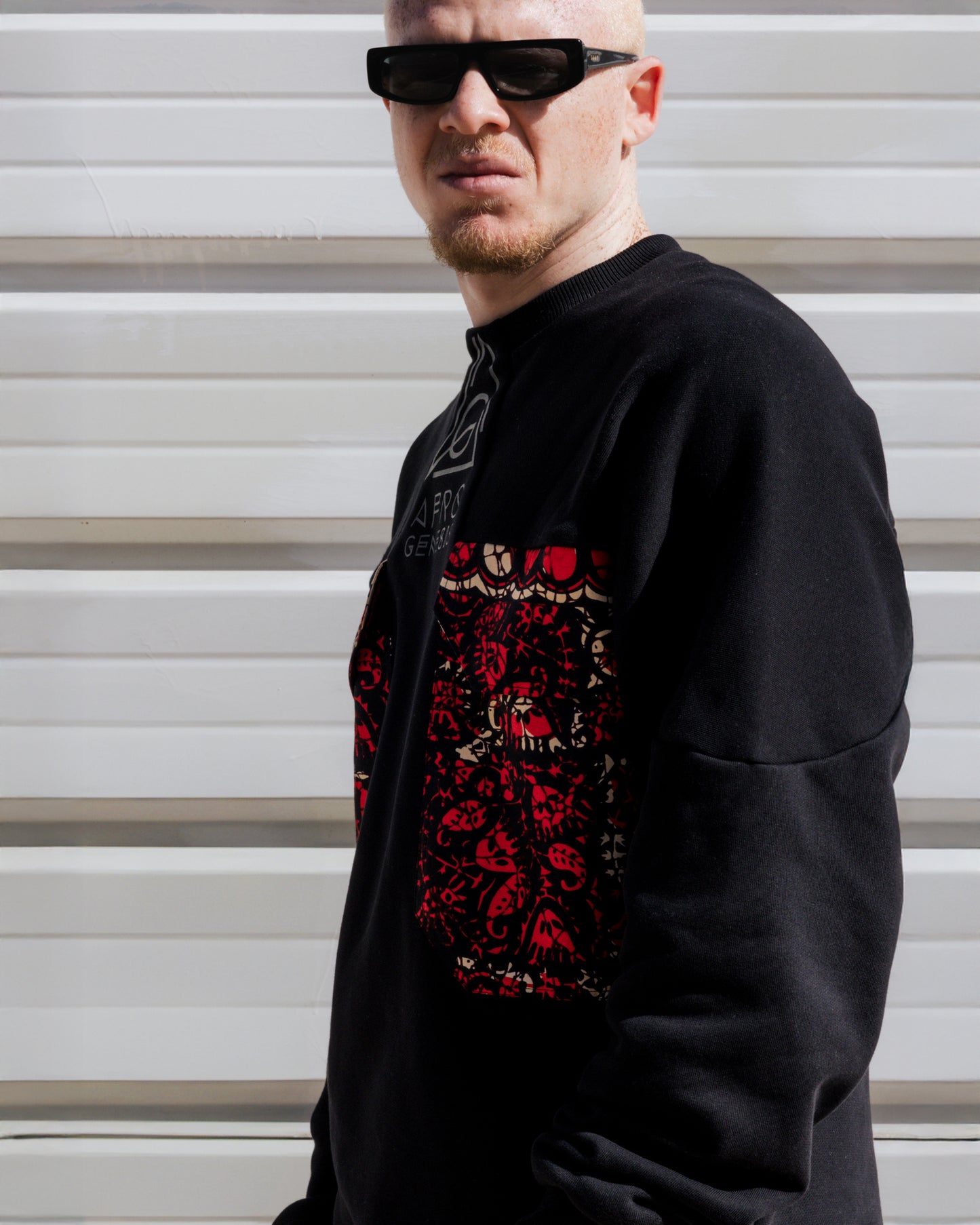 Sweatshirt oversize com bolsos XXL