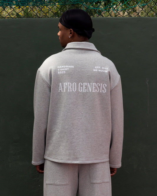 Casaco bomber com gola de abas