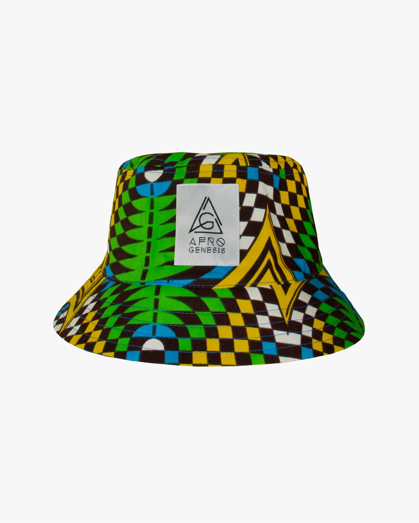 Chapéu bucket em capulana