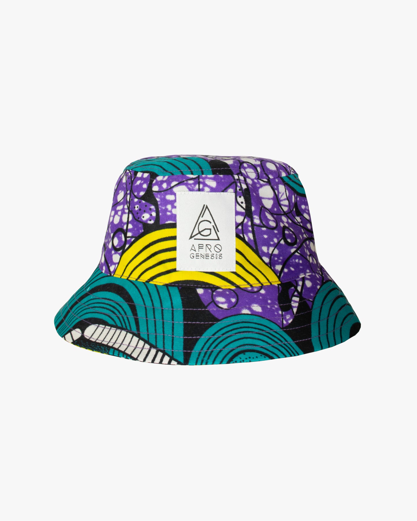Chapéu bucket em capulana